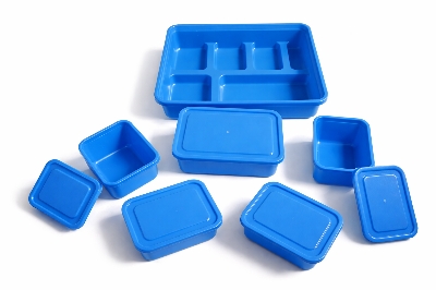 Picture of Five Chamber Daily Serve Plastic Meal Prep Utensil Set