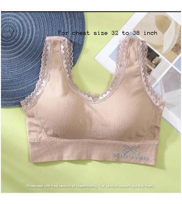 Picture of Imported Breathable Push Up Soft Bra for Women Skin