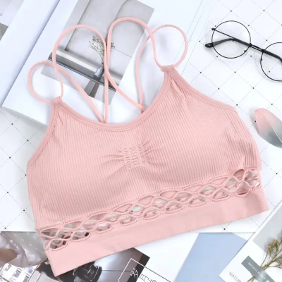 Picture of Imported Soft and Comfortable Best Quality Stretchable Bra for Women Pink