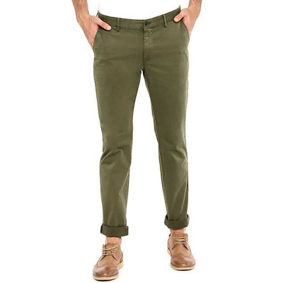 Picture of Men’s Slim-Fit Chino Gabardine Pants Olive
