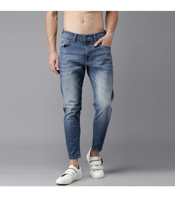 Picture of Men’s Slim-Fit Stretchable Denim Pant Deep Blue
