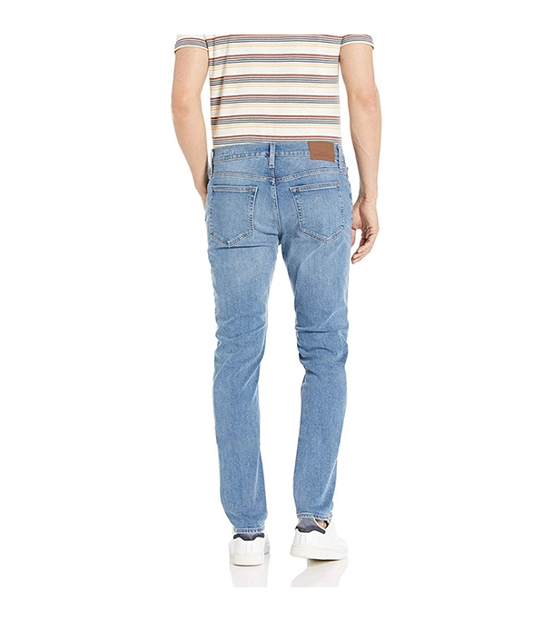 Buy Men's Slim-Fit Stretchable Denim Jeans Pant Light Blue Online at Best Price
