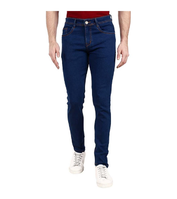 Picture of Men's Slim-Fit Stretchable Denim Jeans Pant  Deep Blue 