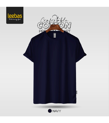 Buy Leebas Blank Half  Sleeve T-Shirt at Best Price in Bangladesh