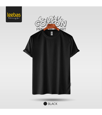 Buy Leebas Blank Half  Sleeve T-Shirt at Best Price in Bangladesh