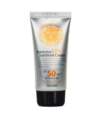 Buy 3W Clinic Intensive UV Sunblock Cream SPF 50+PA+++  in Bangladesh
