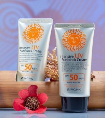 Buy 3W Clinic Intensive UV Sunblock Cream SPF 50+PA+++  in Bangladesh
