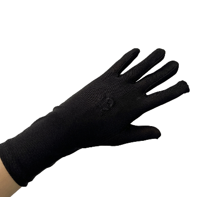 Picture of Hand Socks Gloves Muslim Full Finger Hat Muja Hijab Gloves For Women - Black