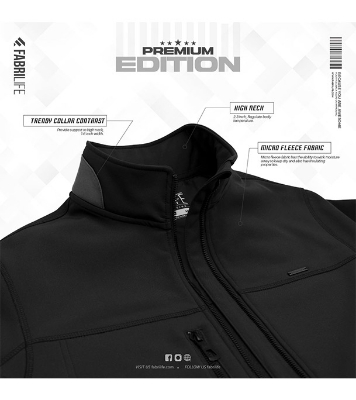 Picture of Mens Premium Jacket - Solstice (Black)