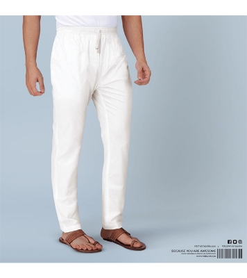 Picture of Mens Premium Pajama- Off White