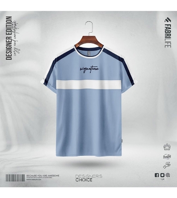 Buy Fabrilife Men's Premium Designer Edition T Shirt - Signature at Best Price in Bangladesh