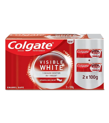 Colgate Visible White Toothpaste 200gm