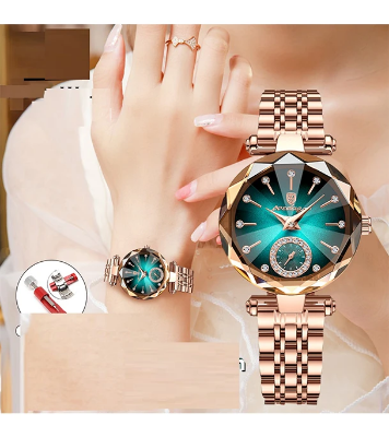 Buy LouisWill Women's Fashion Watches Gradient Two And A Half Needle Watch  at Best Price In Bangladesh