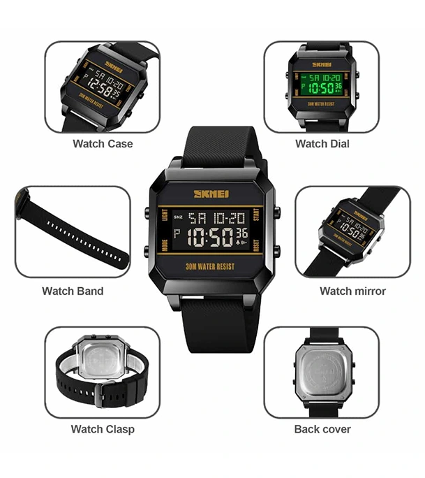 Buy Skmei 1848 Sport Countdown Chronograph Digital Watch at Best Price In Bangladesh