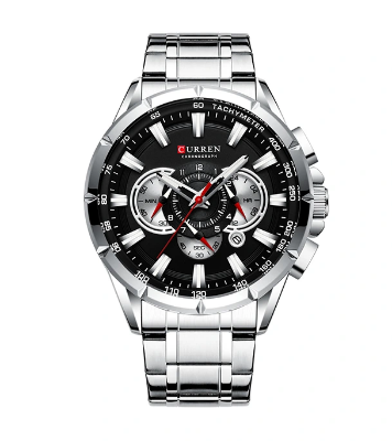 Buy CURREN 8363 Stainless Steel Quartz Watch For Men at Best Price In Bangladesh