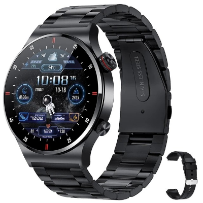 Latest LIGE BW0382 Exclusive NFC/ECG/PPG Amoled Display Smartwatch