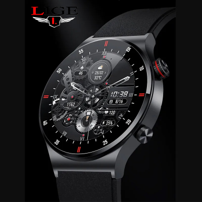 Latest LIGE BW0382 Exclusive NFC/ECG/PPG Amoled Display Smartwatch