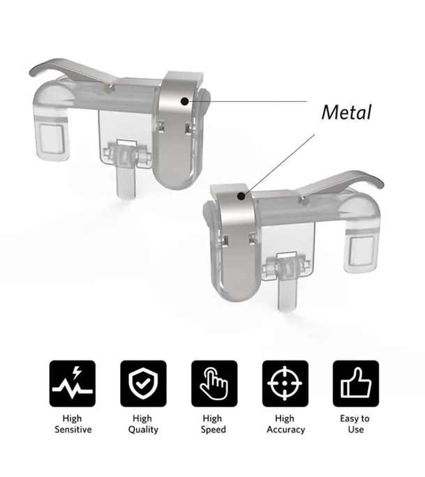 Buy Pubg Trigger And Other Game Controllers White at Best Price in Bangladesh