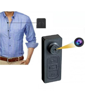 HD Button Spy Camera with 32GB Storage