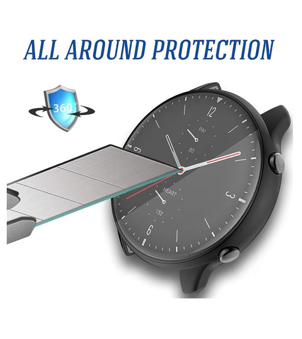 Buy Case Compatible with Amazfit GTR 2 & GTR 2e (Not GTR 3) Screen Protector Soft TPU Full Cover for Amazfit GTR 2 and GTR 2e Smartwatch Accessories (Black/Silver/Clear, GTR 2) at Best Price in Bangladesh