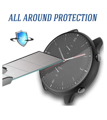 Buy Case Compatible with Amazfit GTR 2 & GTR 2e (Not GTR 3) Screen Protector Soft TPU Full Cover for Amazfit GTR 2 and GTR 2e Smartwatch Accessories (Black/Silver/Clear, GTR 2) at Best Price in Bangladesh