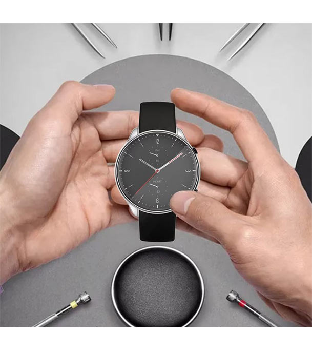 Buy Case Compatible with Amazfit GTR 2 & GTR 2e (Not GTR 3) Screen Protector Soft TPU Full Cover for Amazfit GTR 2 and GTR 2e Smartwatch Accessories (Black/Silver/Clear, GTR 2) at Best Price in Bangladesh