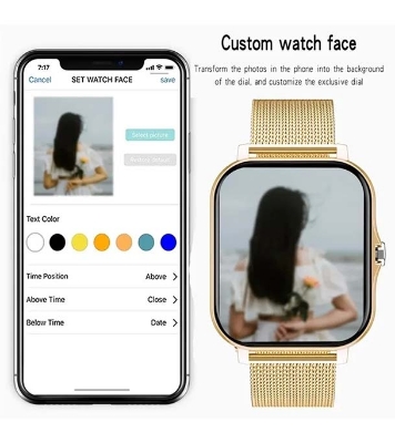 Buy GT20 Smart Watch Golden at Best Price in Bangladesh