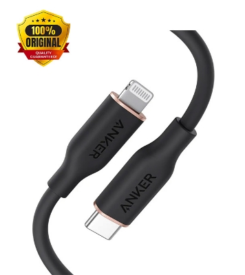 Buy Anker Powerline III Flow, USB C to Lightning Cable [MFi Certified, 6ft, Midnight Black] at Best Price in Bangladesh
