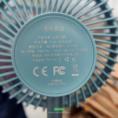 Buy XIAOMI SOLOVE F5 Pro Desktop Fan 4000mAh Battery Random Color at Best Price in Bangladesh	