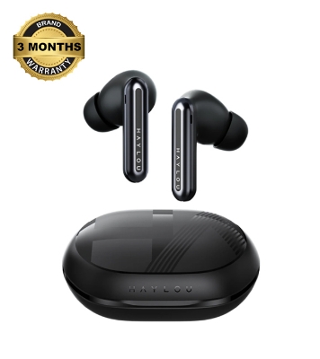 Picture of Haylou Mori Pro 43dB ANC With Ultra-low latency TWS with BT5.4- Black