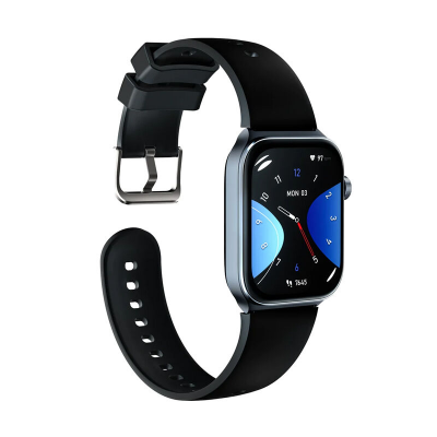 Buy Kieslect KS2 Calling 2.01" FHD AMOLED 3ATM Smart Watch (Double Strap + Protector) - Midnight Blue (Best Price)Online at Best Price