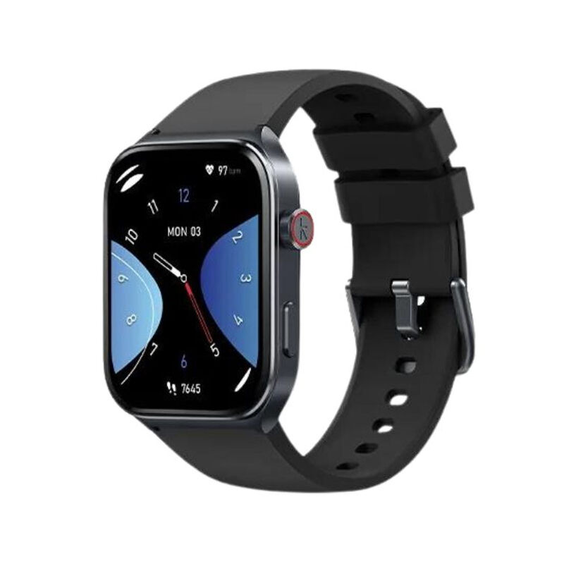 Buy Kieslect KS2 Calling 2.01" FHD AMOLED 3ATM Smart Watch (Double Strap + Protector) - Midnight Blue (Best Price)Online at Best Price