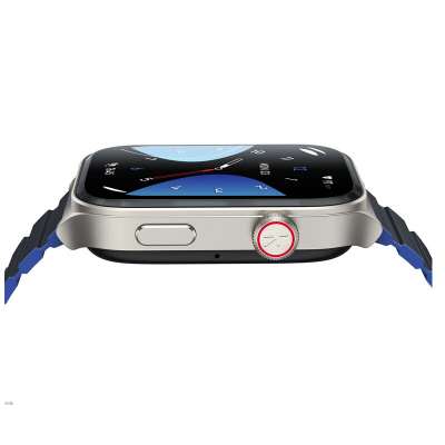 Buy Kieslect KS2 Calling 2.01" FHD AMOLED 3ATM Smart Watch (Double Strap + Protector) - Midnight Blue (Best Price)Online at Best Price