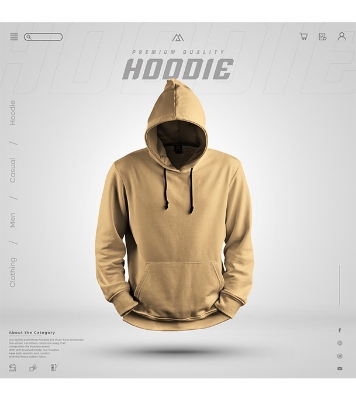 Picture of Manfare's Casual Winter Hoodie For Men 