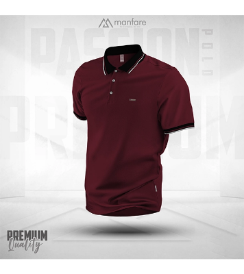 Picture of Manfare Premium Lycra PK Polo Shirt For Men
