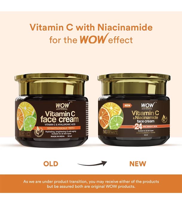 Buy Wow Skin Science Vitamic C Face Cream-50 ml at Best Price In Bangladesh