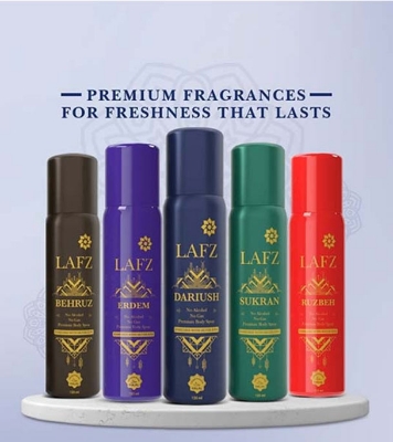 Picture of LAFZ Men's Premium Body Spray No Gas No Alcohol - ERDEM - 120 ml