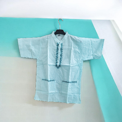 Picture of Man's Summer Cotton Fotuya Sky Blue