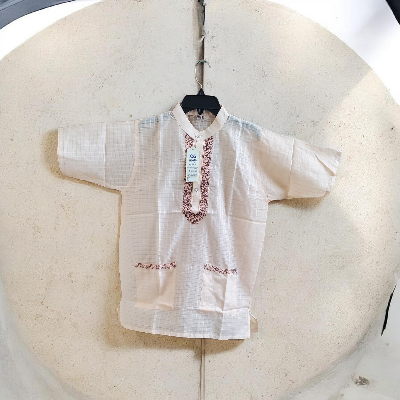 Picture of Man's Summer Cotton Fotuya Soft Ivory