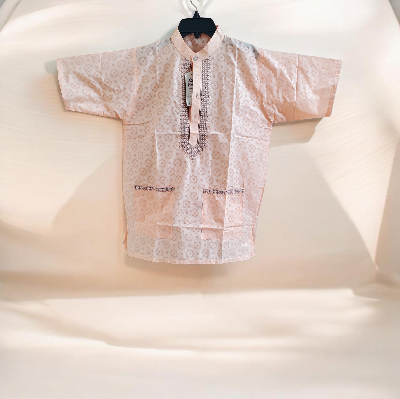 Picture of Man's Summer Cotton Fotuya Light Peach