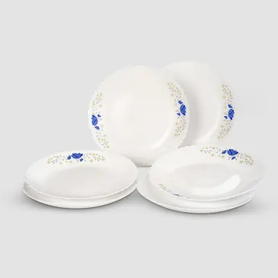 Picture of 7.5" Deep Plate 6 Pcs Set- Gardenia