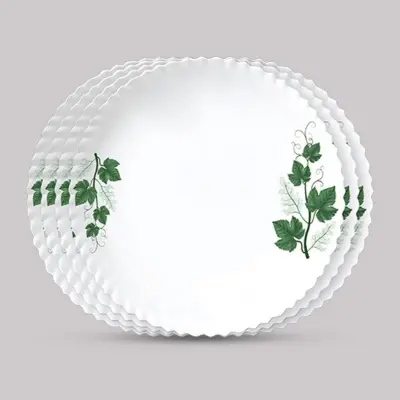 Picture of 7.5" Deep Plate 6 Pcs Set-Green Classic