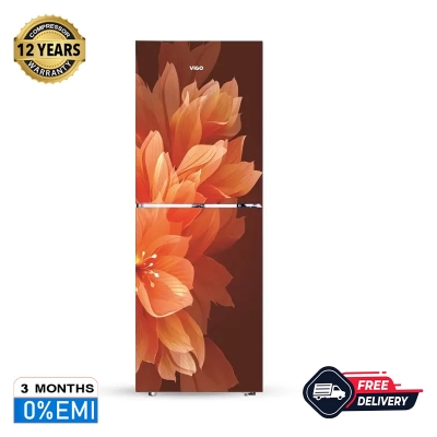 Picture of ViGO GD Refrigerator RE-150L Orange Lily TM