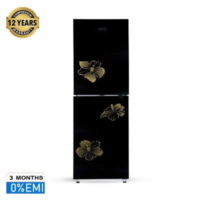 Picture of ViGO GD Refrigerator RE-262L Mirror Lotus FL TM