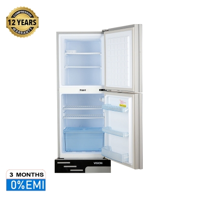 Picture of VISION Glass Door Refrigerator RE-160 Liter Magnolia BL Top Mount