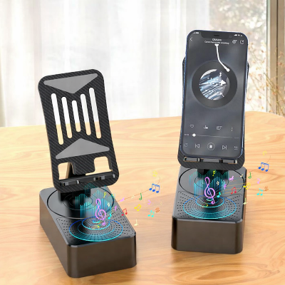 Picture of Stand Speaker-024 with Power bank and Mobile Stand Speaker | Powerful Sound Amplifier | Power bank |Mobile Stand 