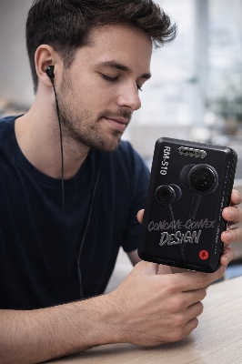 Picture of Premium Wired In-Ear Earphone | Deep Bass Sound | 3.5mm Jack | Tangle-Free Cable Black