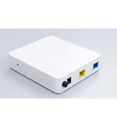 Picture of XPON Terminal ONU 1 Port | G/EPON Compatible Fiber ONT | Intelligent Switching CPE for FTTH Internet White