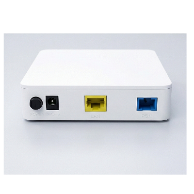 Picture of XPON Terminal ONU 1 Port | G/EPON Compatible Fiber ONT | Intelligent Switching CPE for FTTH Internet White