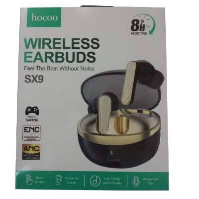 Picture of Hoco SX9 Wireless Earbuds with ANC & ENC | Gaming TWS Earphones | 8H Playtime